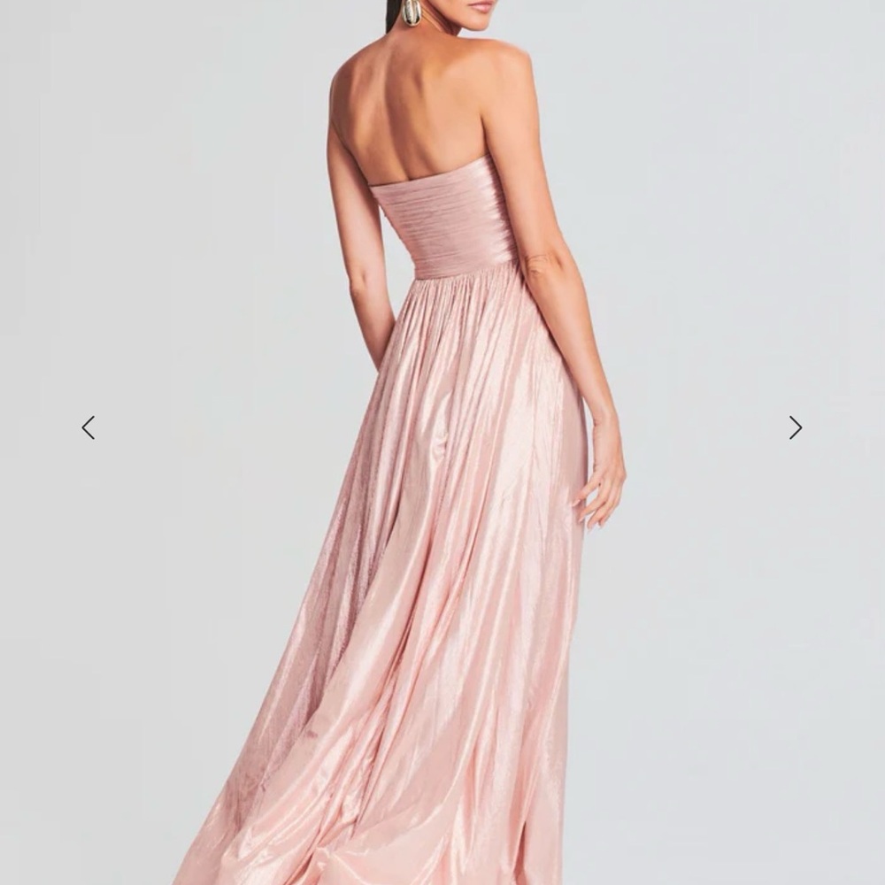 Retrofete Blush Strapless Maxi Dress - Picture 2 of 6